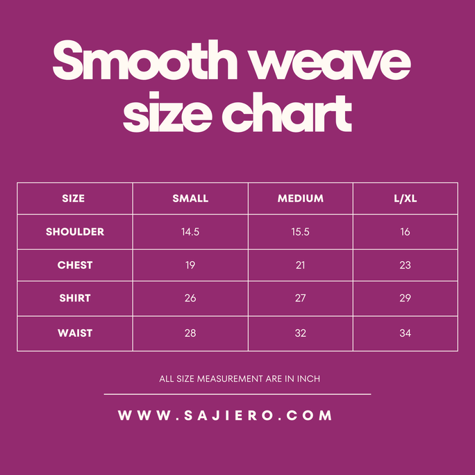 Sajiero Silk Set - Smooth Weave
