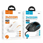 HOCO GM37 Wonderful RGB Wired Optical Gaming Mouse 2400 DPI