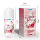 Sumifun Roll-On Perfume Body 30ml | Rose Fragrance Roll-On Deodorant for Underarms | Long Lasting Freshness for Women