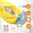 Shoe Washing Bag for Washing Machine – Zippered Mesh Laundry Bag for Sneakers & Shoes