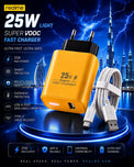 Realme 25W SuperVOOC Fast Charger with Type-C Cable