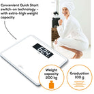 Beurer GS 410 SignatureLine Glass Bathroom Scale