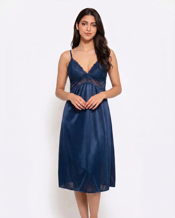 Sajiero Gown Set - Nocturne - Blue