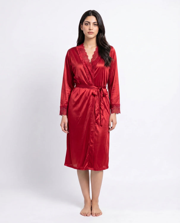 Sajiero Gown Set - Nocturne - Red