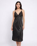 Sajiero Gown Set - Orvella - Black