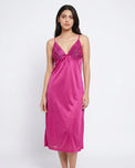 Sajiero Gown Set - Orvella - Pink