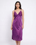 Sajiero Gown Set - Orvella - Purple