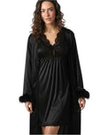 Sajiero Gown Set - Rivya - Black