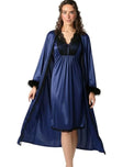 Sajiero Gown Set - Rivya - Blue