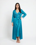 Sajiero Gown Set - Valmira - Aqua