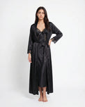 Sajiero Gown Set - Valmira - Black