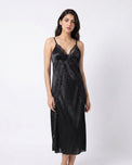 Sajiero Gown Set - Valmira - Black
