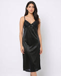 Sajiero Gown Set - Zavira - Black