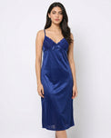 Sajiero Gown Set - Zavira - Blue