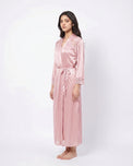 Sajiero Gown Set - Zavira - Pink