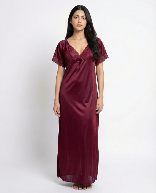 Sajiero Gown -  Grace Night - Maroon