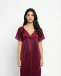 Sajiero Gown -  Grace Night - Maroon