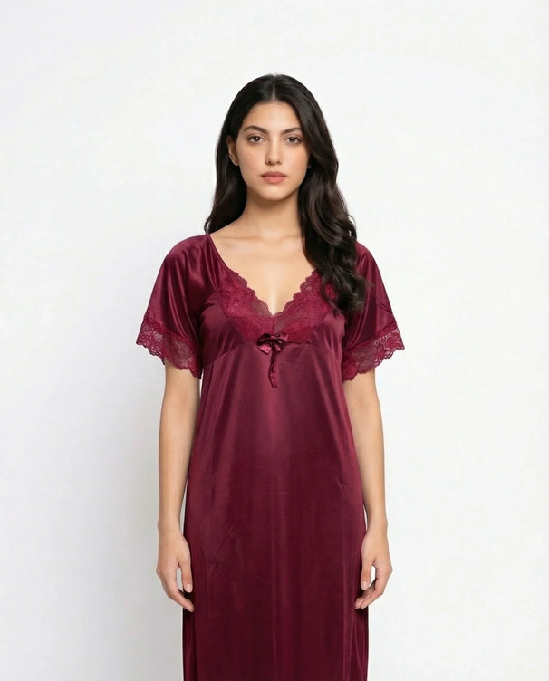 Sajiero Gown -  Grace Night - Maroon