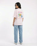 Sajiero Drop Shoulder Graphic Tee - Stylish Disorder