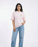 Sajiero Drop Shoulder Graphic Tee - Stylish Disorder