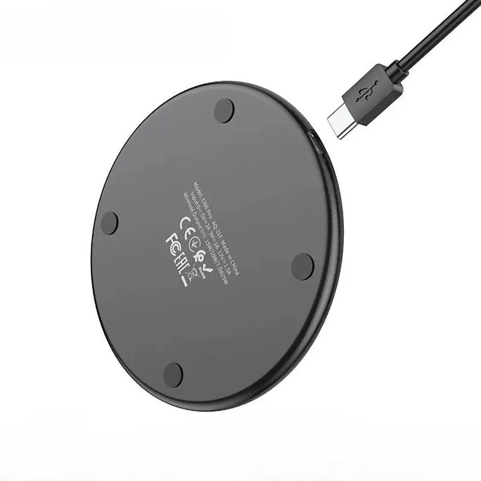 HOCO CW6 Pro 15W Fast Wireless Charger Aluminum Alloy Pad