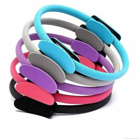 Home Fitness Yoga Ring Pilates Ring, Resistance Ring Yoga Tension Bands, Double Handle Pilates for Effective Strength and Resistance Training for Fat Burning