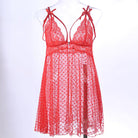 Sajiero Babydoll Lingerie  - Celviane Red