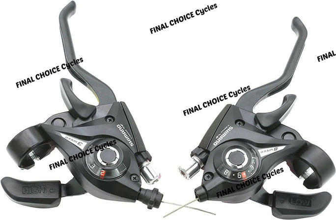 Original SHIMANO Gear Shifter Set Pair FRONT & BACK SET bicycle
