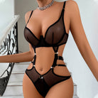 Sajiero Babydoll Lingerie  - Noir Sculpt