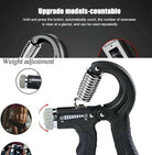 Adjustable Hand Grip Power Exerciser Forearm Wrist Strengthener Gripper With Counter