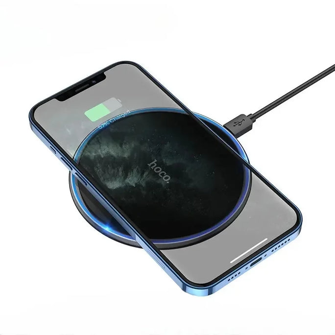 HOCO CW6 Pro 15W Fast Wireless Charger Aluminum Alloy Pad