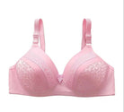Bra for Women & Girls | Ladies Premium Self Floral Printed Padded Wireless Full Coverage Bra | Comfortable Everyday Adjustable Strap Fancy Bra | Women's Innerwear Undergarments