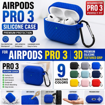 EARBUD PRO 3 WITH BLUE FREE SLICON CASE HIGH QUALITY