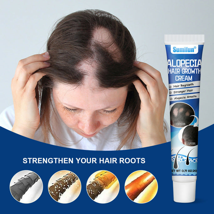 Sumifun Alopecia Hair Care Cream 20g | Botanical Scalp Care Cream | Hair Nourishing Formula | Daily External Use