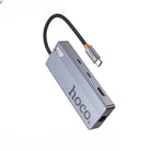 HOCO HB52 Wow 8 in 1 Type-C Hub 4K 60Hz PD100W RJ45