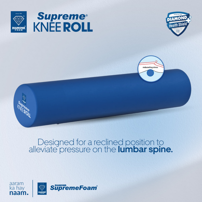 Diamond Supreme Foam Knee Roll | Diamond Foam Official Store