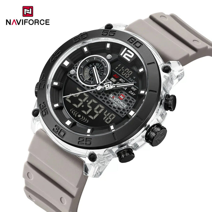 Naviforce NF 6104 Tactical Dual Men Watch With Official Warranty