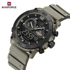 Naviforce NF 6104 Tactical Dual Men Watch With Official Warranty