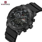 Naviforce NF 6104 Tactical Dual Men Watch With Official Warranty