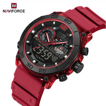 Naviforce NF 6104 Tactical Dual Men Watch With Official Warranty