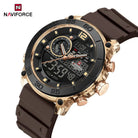 Naviforce NF 6104 Tactical Dual Men Watch With Official Warranty