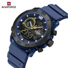Naviforce NF 6104 Tactical Dual Men Watch With Official Warranty
