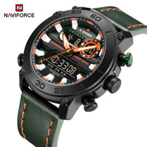 Naviforce NF 9235 TimeSplit Men Watch With Official Warranty
