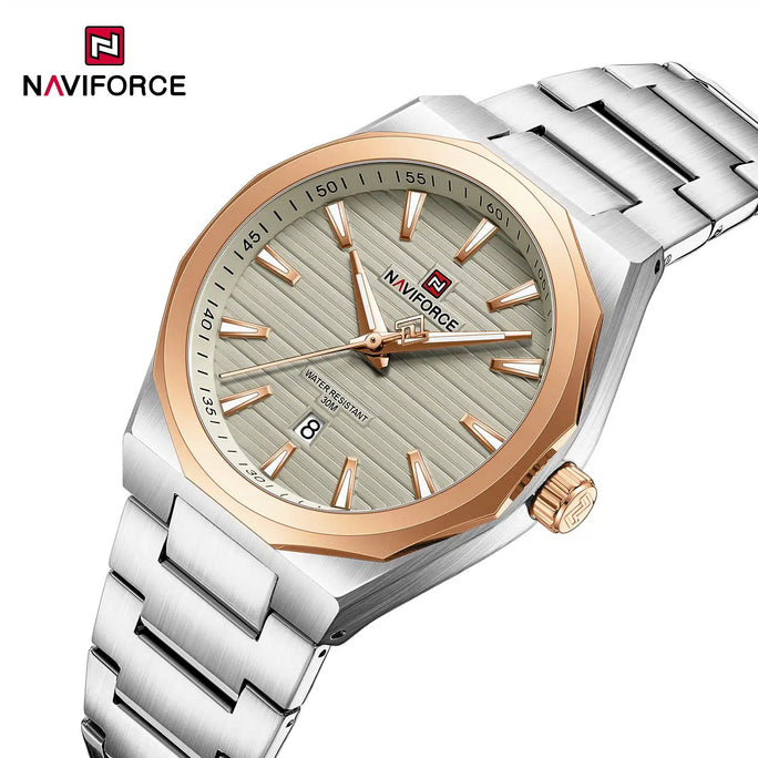 Naviforce NF 9274 Power Date Men Watch With Official Warranty
