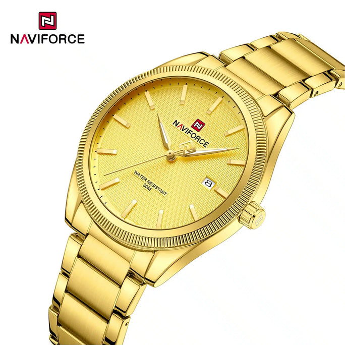 Naviforce NF 9276S Classic Date Men Watch With Official Warranty