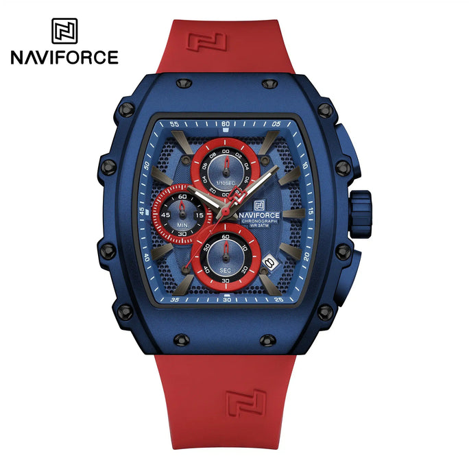 Naviforce NF 8070 ChronoEdge Men Watch With Official Warranty