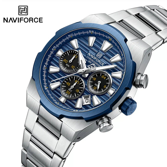 Naviforce NF 8081 Executive Chrono Men Watch With Official Warranty