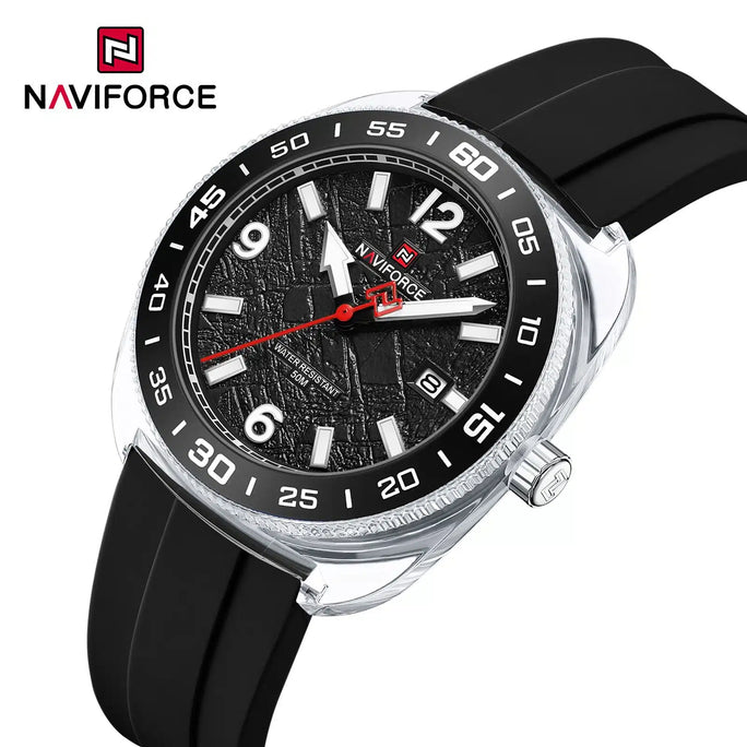 Naviforce NF 7132 Textured Dial Sport Men Watch With Official Warranty