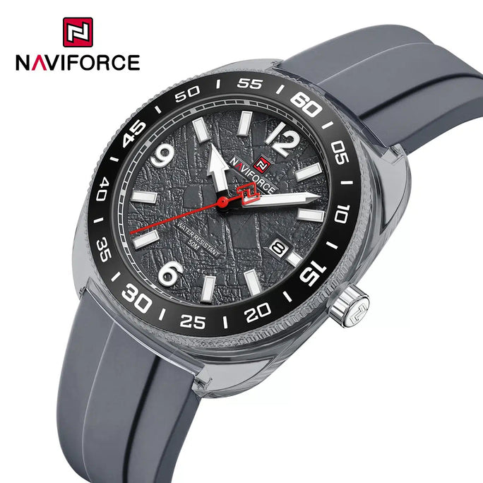 Naviforce NF 7132 Textured Dial Sport Men Watch With Official Warranty