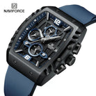 Naviforce NF 8025 Square Edition Men Watch With Official Warranty